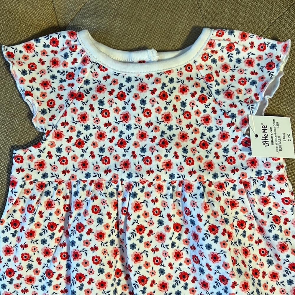 Little Me Ruffle Romper